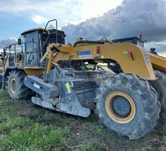 Установка системы кругового обзора на ресайклер XCMG XLZ2303S